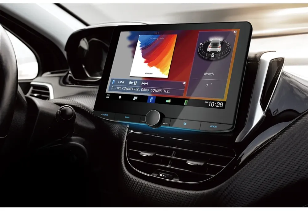 Kenwood DMX9720XDS Multimediaafspiller m. Trådløs Apple CarPlay (10.1")