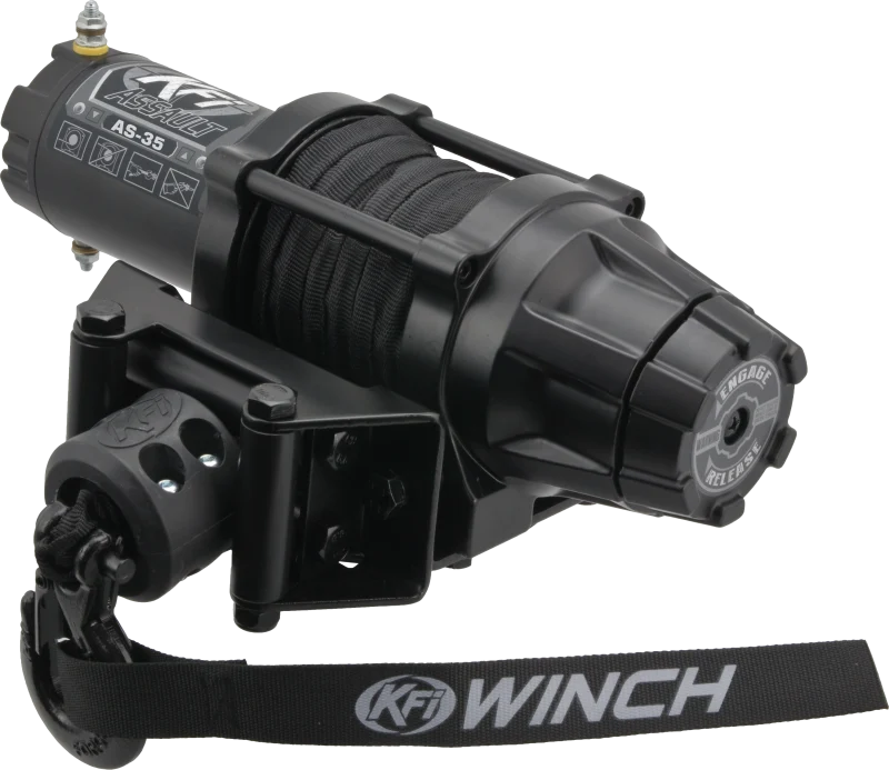 KFI Assault Series Winch 3500 lbs. - Synthetic Cable