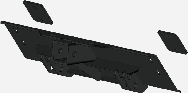 KFI 16+ Kawasaki Mule PRO -DXT/DX/ FRX/ FXT/FX 1000 UTV Plow Mount w/Front Receiver