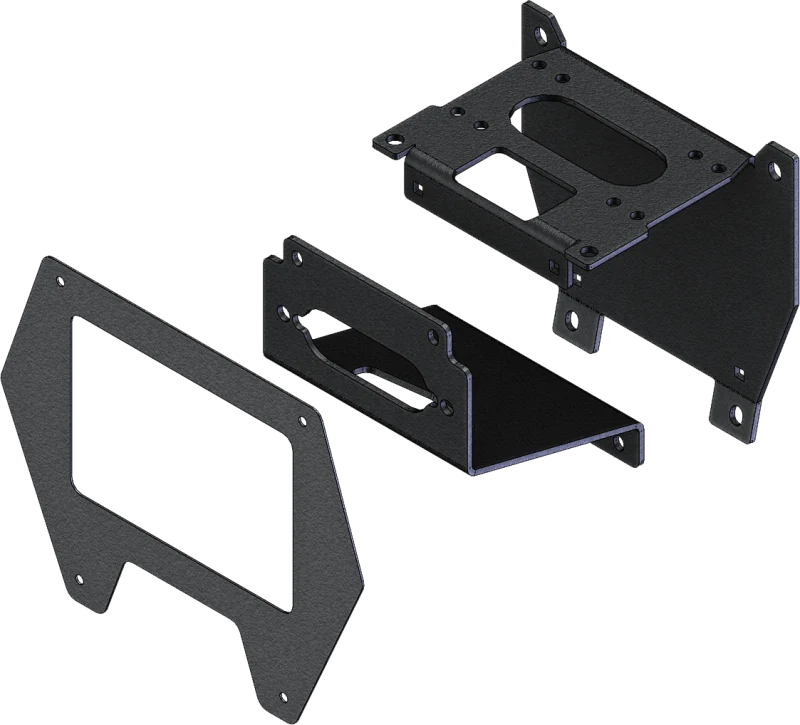 KFI 22+ Polaris RZR PRO R/ 4/ RZR Turbo R/4 Winch Mount