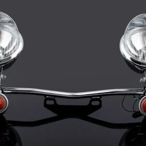 Kjørende passering av blinklys Spot Light Bar Honda Yamaha Suzuki Kawasaki Cruisers Generic