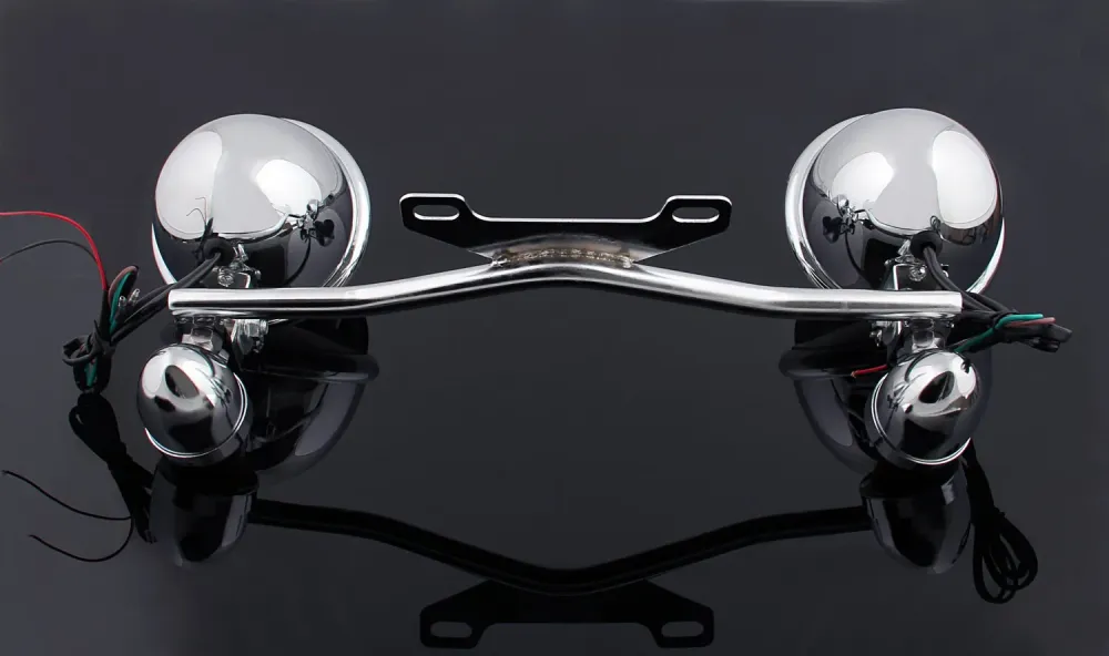 Kjørende passering av blinklys Spot Light Bar Honda Yamaha Suzuki Kawasaki Cruisers Generic