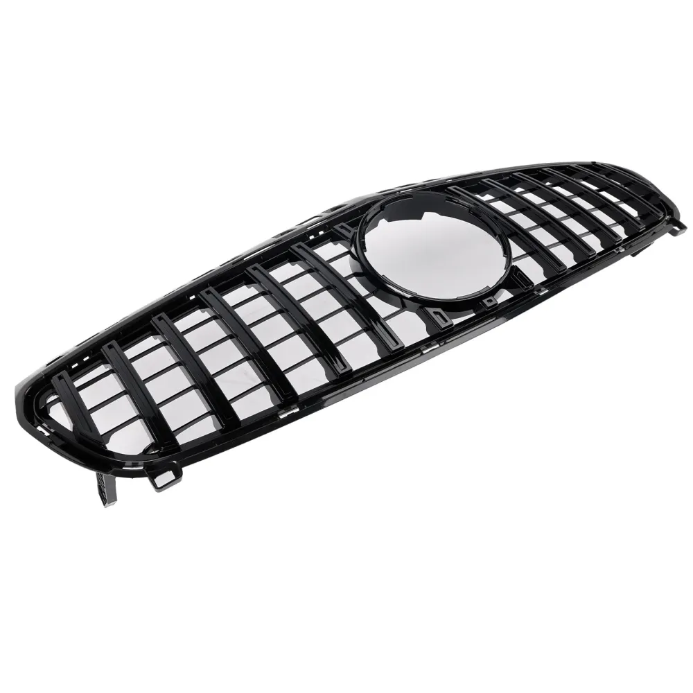 EN KLASSE W176 2013-2015 Mercedes Benz Gloss Black Front Støtfangergrill
