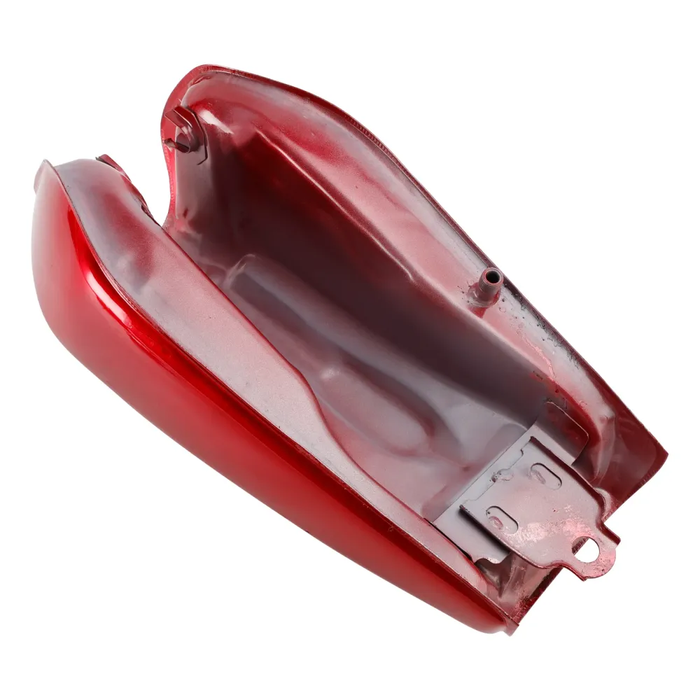 Klassisk retro gass drivstofftank rød Honda CG 125 Cafe Racer Bobber