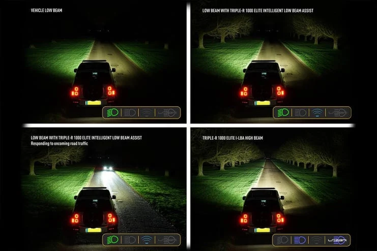 Lazer Triple-R 1000 Elite LED fjernlys