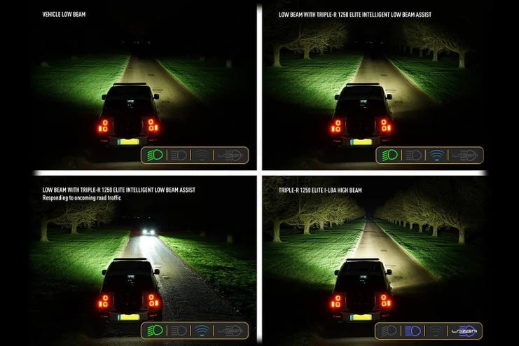 Lazer Triple-R 1250 Elite LED fjernlys