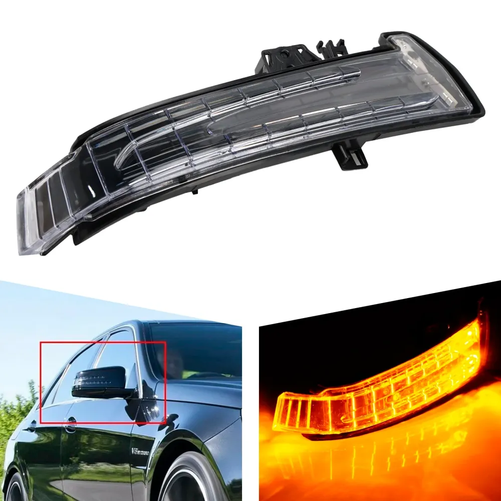 LED-indikatorlampe høyre sidespeil til Mercedes W176 W246 W204