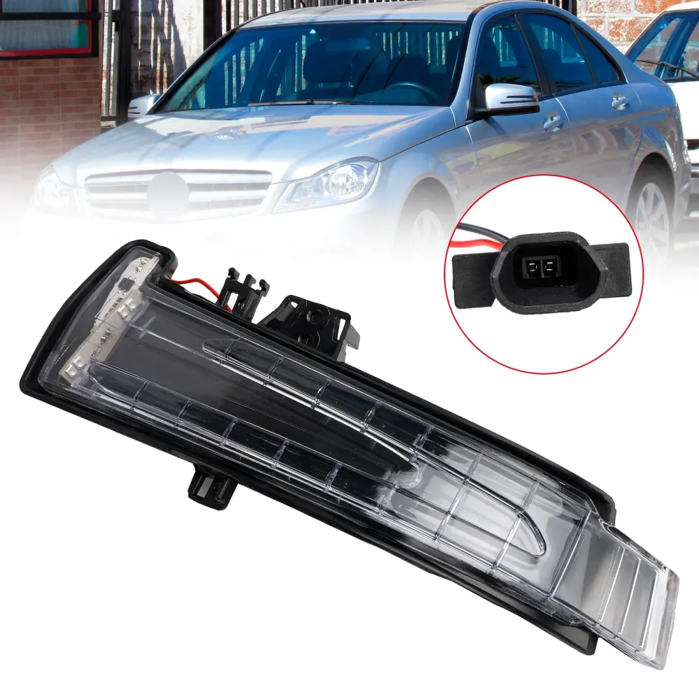 LED-indikatorlampe til venstre sidespeil Mercedes W176 W246 W204