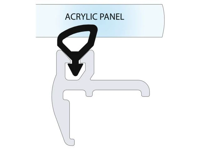 Lewmar, Flush 3G10 Flush Hatch, Gråhvit, 399104996