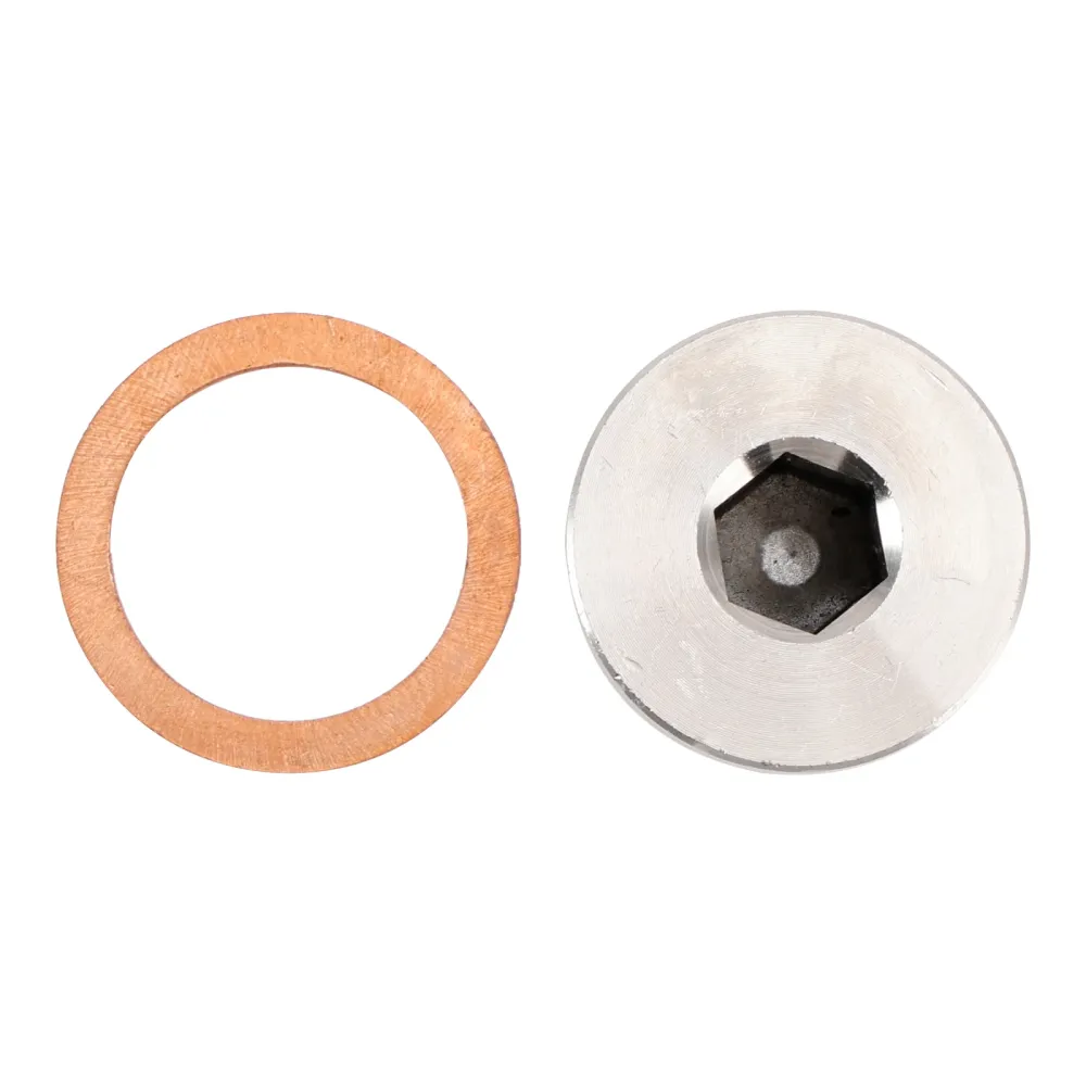 M18 x 1,5 mm indre sekskanthode sensor blanking plugg hette avløp 304 rustfritt stål