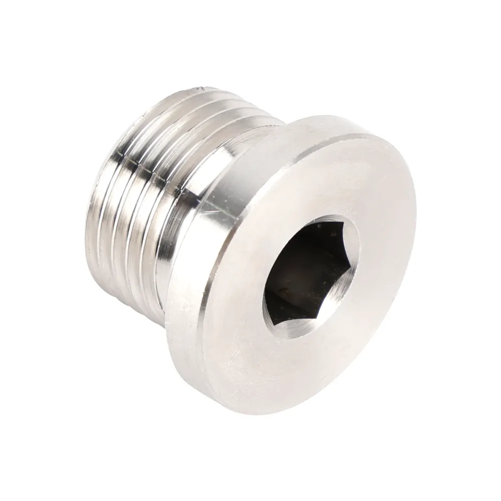 M18 x 1,5 mm indre sekskanthode sensor blanking plugg hette avløp 304 rustfritt stål