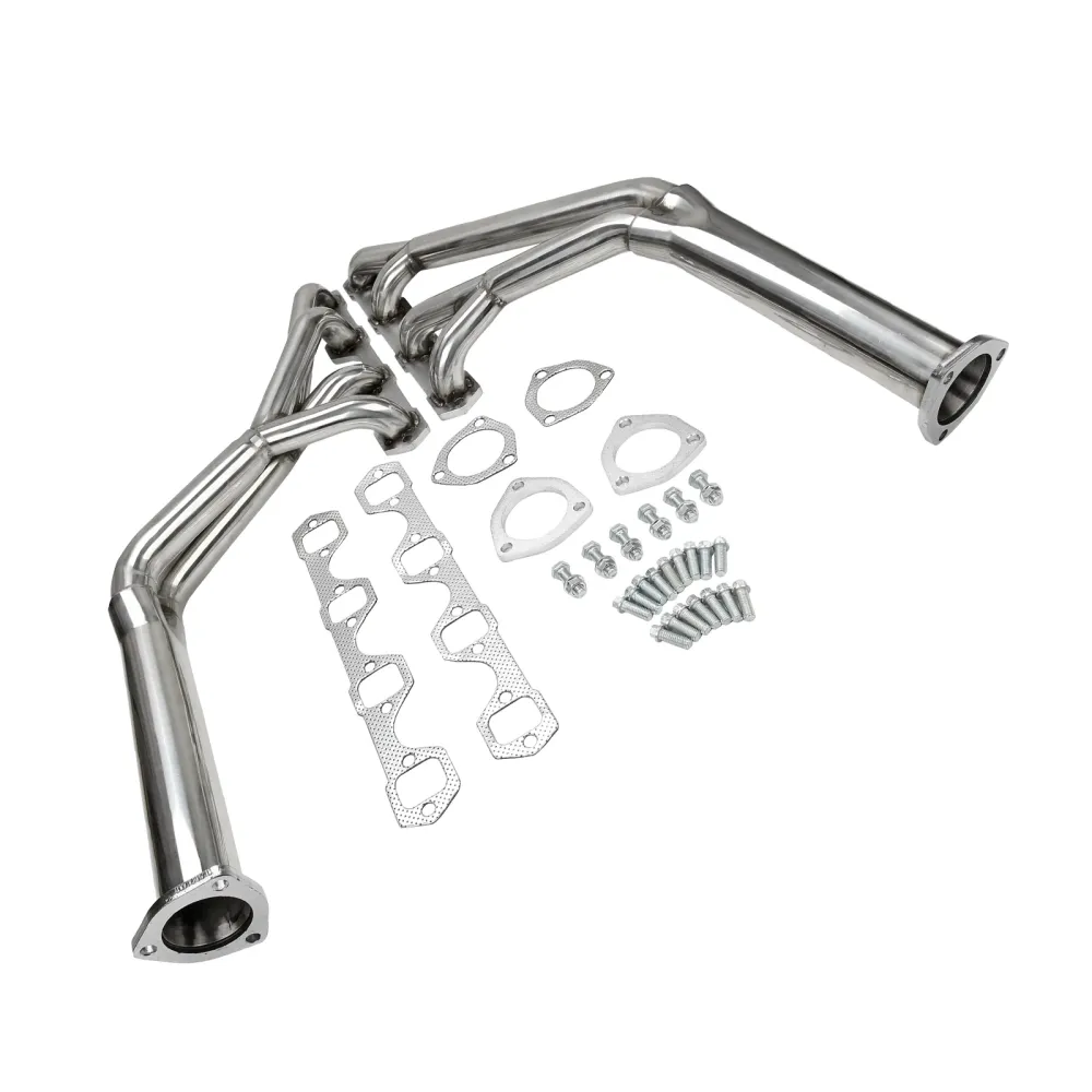 Manifold Header Fit Mustang 260/289/302 V8 64-70 Tri-Y Header Rustfritt stål