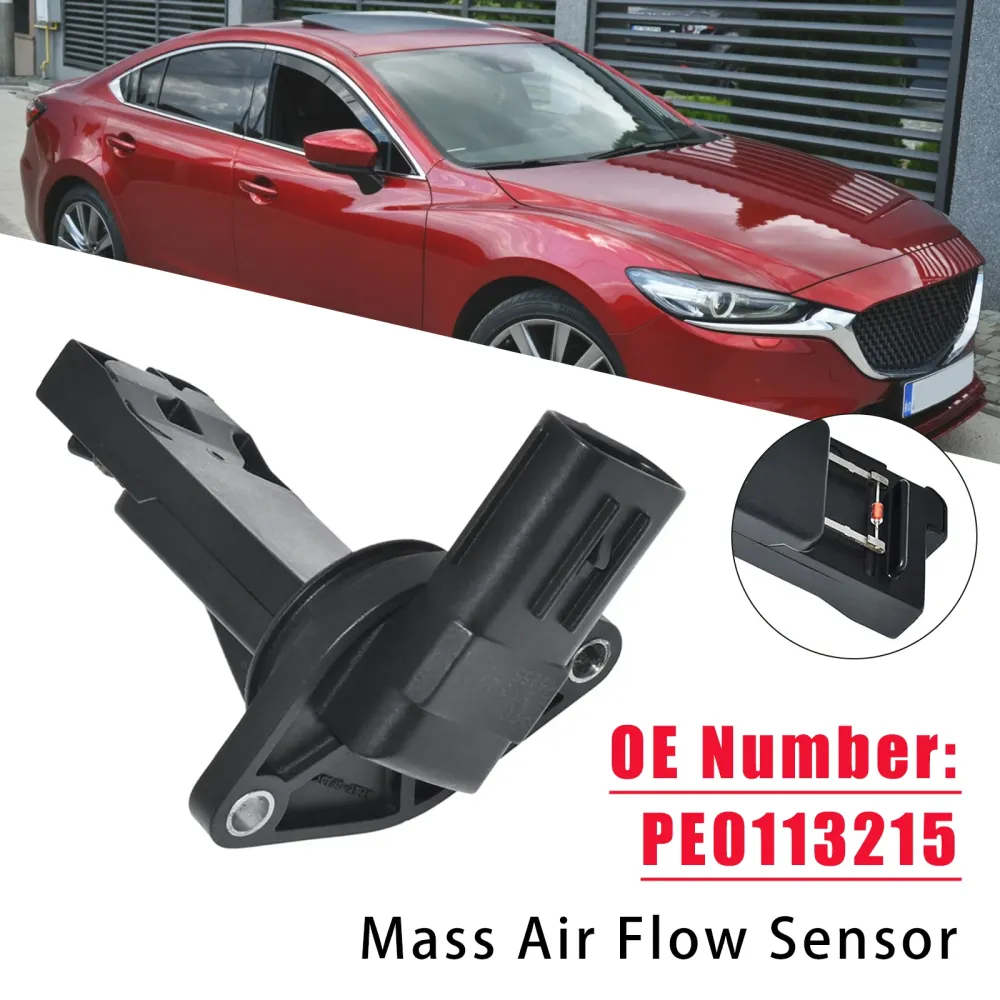Mass Air Flow Sensor PE0113215 Mazda CX-5 Mitsubishi Outlander 2010-2022