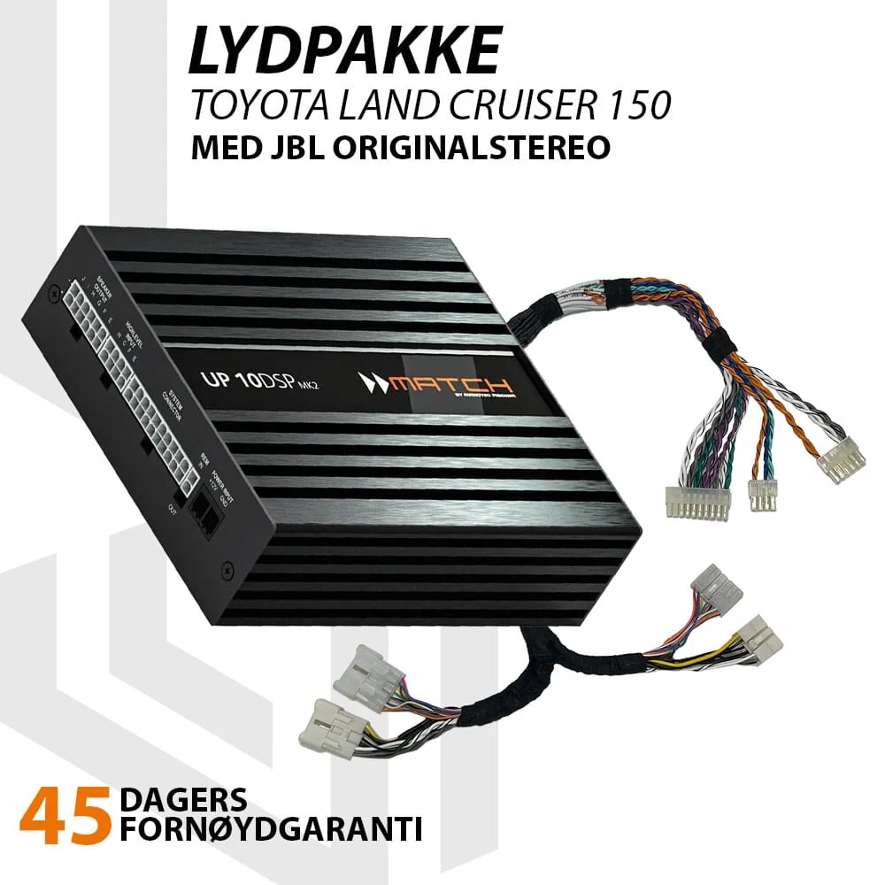 Match Lydoppgraderingspakke Toyota Land Cruiser 150