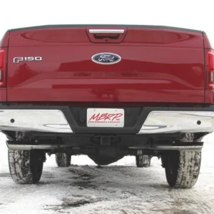 MBRP 2015 Ford F-150 5.0L 3in Cat Back Dual Split Side Exit T409 Exhaust System