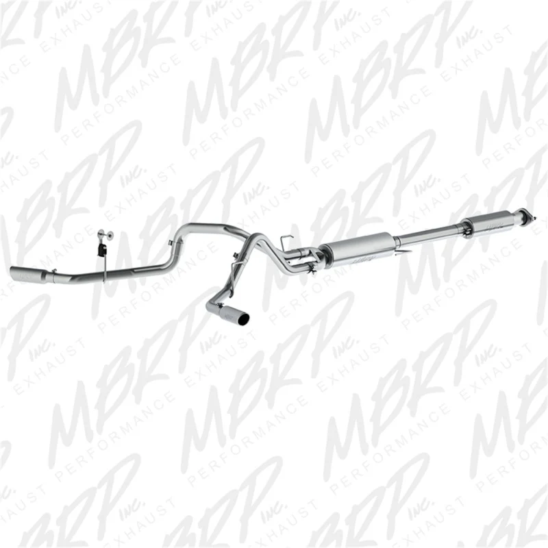 MBRP 2015 Ford F-150 5.0L 3in Cat Back Dual Split Side Exit T409 Exhaust System