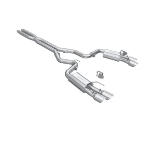 MBRP 2024+ Ford Mustang GT Armor Pro 3in Steet Profile Catback Exhaust - Stainless Steel Tips