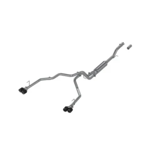 MBRP 21-24 Chevrolet Suburban XL 5.3L 3in T304 SS 2.5in Dual Split Carbon Fiber Cat-back