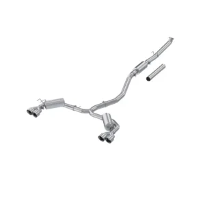 MBRP 22-24 Honda Civic/Sport Touring 1.5L 3in Cat-Back 2.5in Dual Split Rear w/ Quad Tips - AL