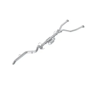 MBRP 22-25 Toyota Tundra 3.4L 3in Cat Back Single Rear Turn Down - Aluminized Steel
