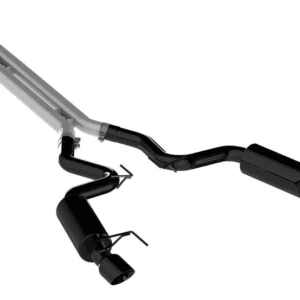 MBRP 15 Ford Mustang GT 5.0 Convertible Black 3in Cat Back Dual Split Rear Exit (Street Version)