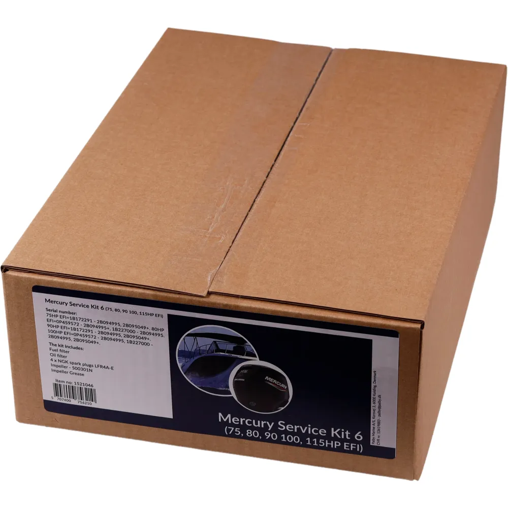 Mercury Servicekit 6 (75, 80, 90 100, 115HK EFI)