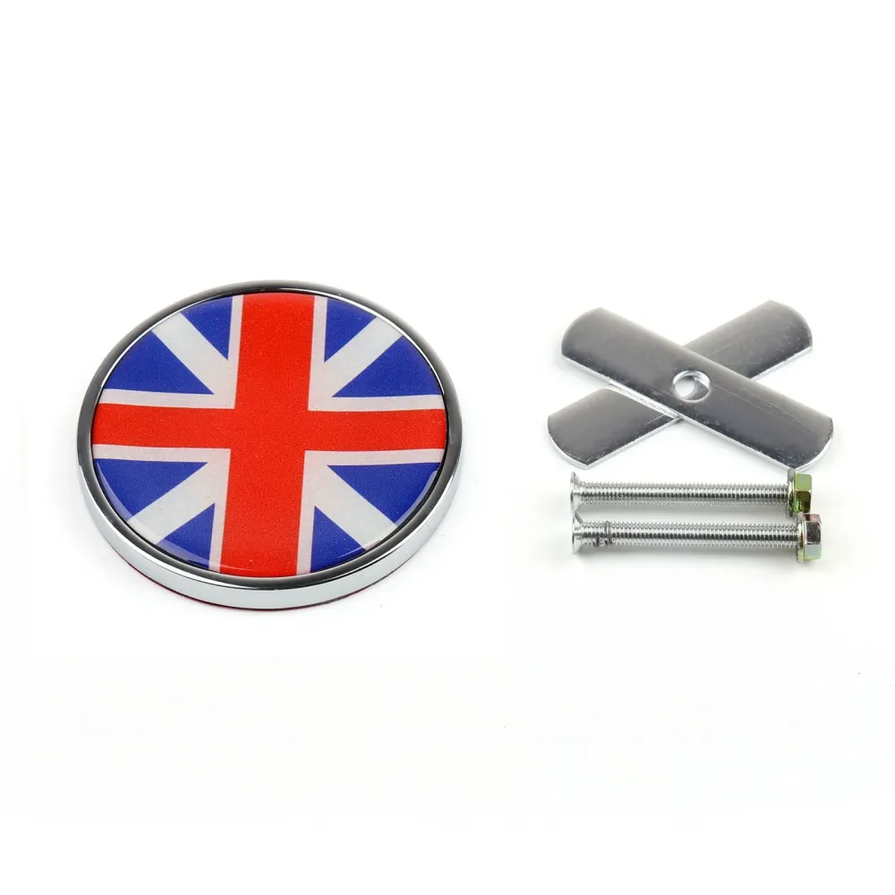 Metal Front Grill Badge m/ holder Mini Cooper R50 R55 R56 R57 R58 R60 Generisk