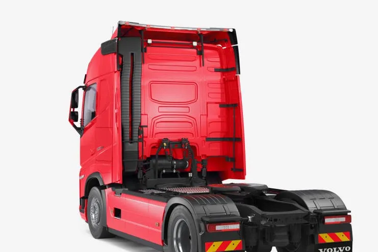 Metec hyttebøyle øvre Volvo FH Aero R-RAIL 24 krom