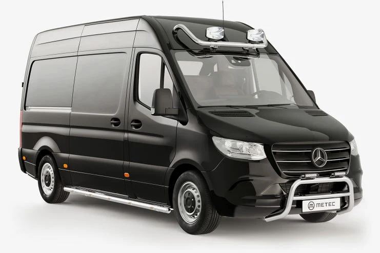 Metec kufanger Mercedes Sprinter 18+ krom