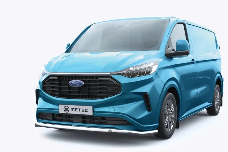 Metec kufanger til Ford Transit Custom 23+ i krom versjon 2