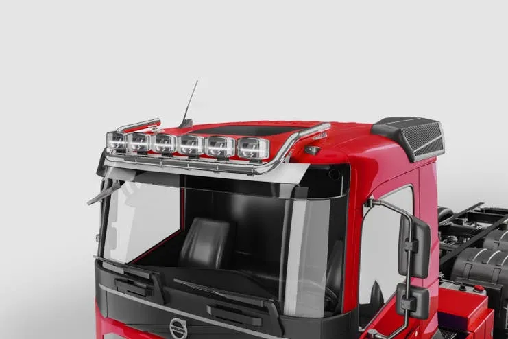 Metec lampebøyle tak Volvo FH Aero Max 24 krom v4