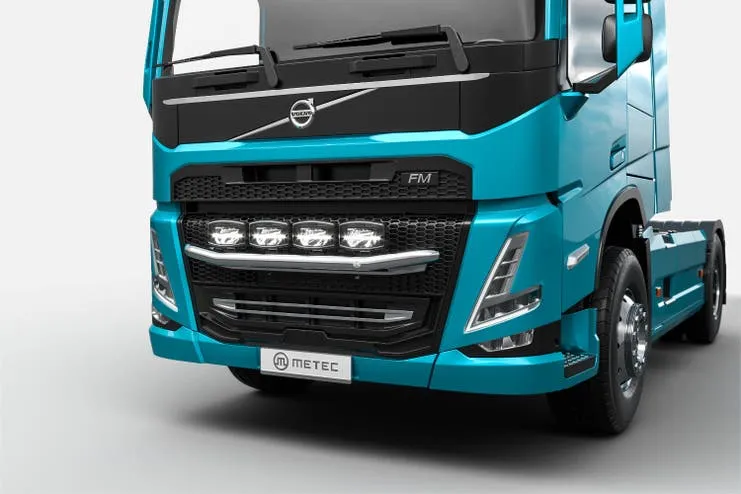 Metec lampebøyle Volvo FM City 20 krom