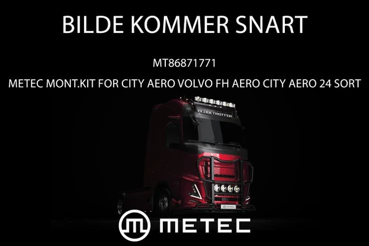 Metec Mont.kit City Aero Volvo FH Aero City Aero 24 sort