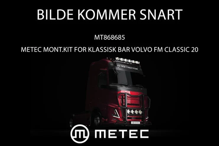 Metec Mont.kit klassisk bar Volvo FM Classic 20