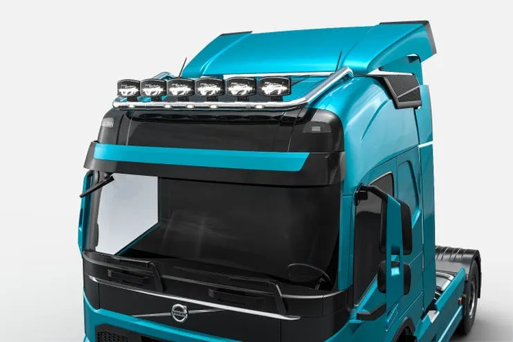 Metec Volvo FM Wide 20 lampebøyle tak krom v2
