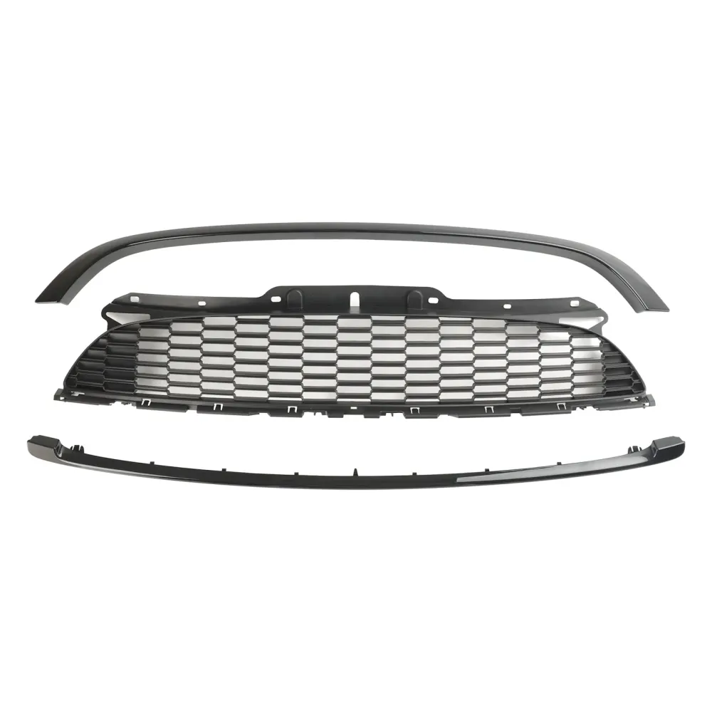 MINI R58 Cooper S & JCW 2-dørs coupé 2011-2015 3 stk. blank sort frontgrill