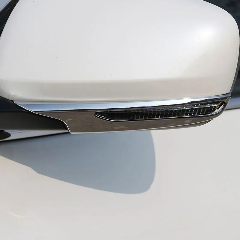 Mirror Covers Renault Koleos 2017-2021 ABS Chrome Rear View Eyebrow Set 2