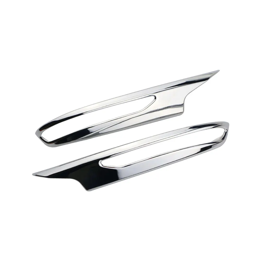 Mirror Covers Renault Koleos 2017-2021 ABS Chrome Rear View Eyebrow Set 2
