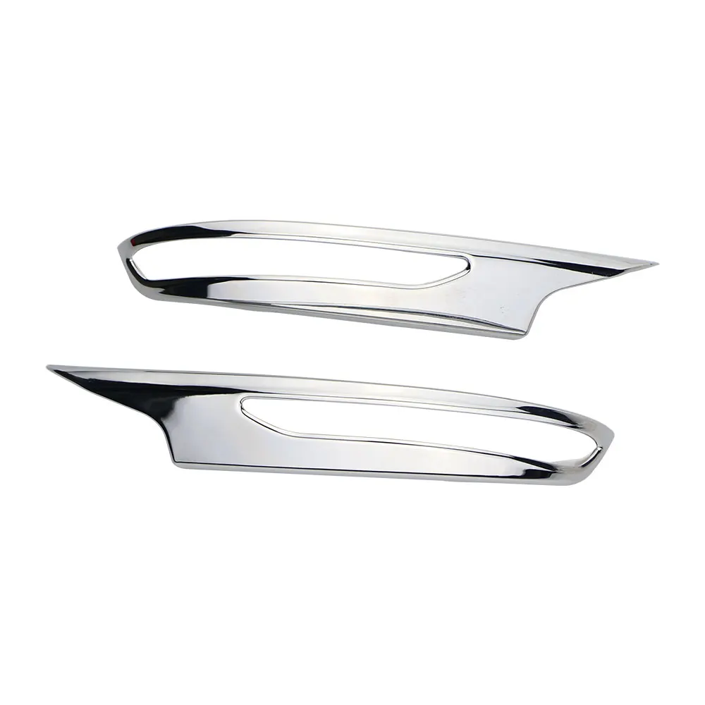 Mirror Covers Renault Koleos 2017-2021 ABS Chrome Rear View Eyebrow Set 2
