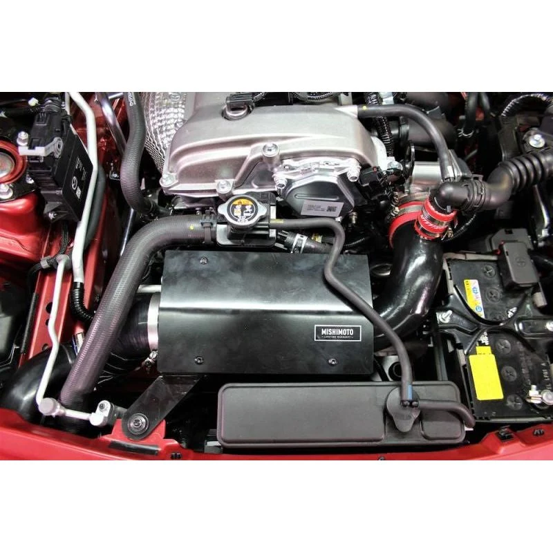 Mishimoto 2016+ Mazda Miata Performance Intake - Wrinkle Red