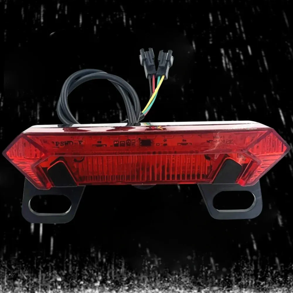 MOJOYCE E Bike Tail Light Waterproof LED Safety Warning