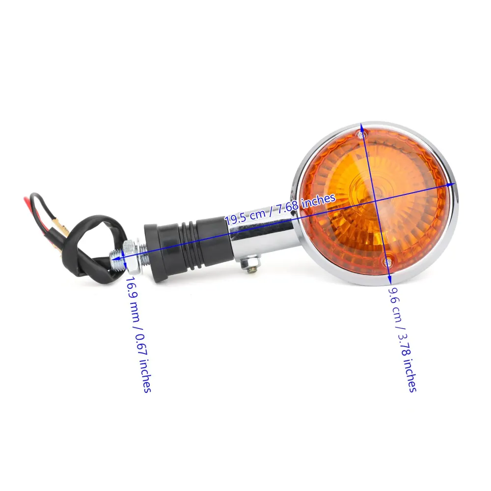 Moto Turn Indicator Signal Yamaha XV535 XV920 Virago XV1100 XVS1100 Amber Generic