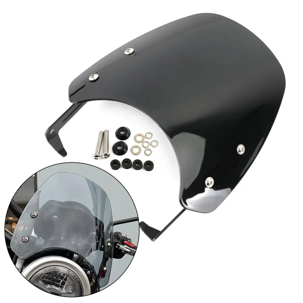 Motorsykkel frontrute triumf scrambler 1200 2019-2021 generisk