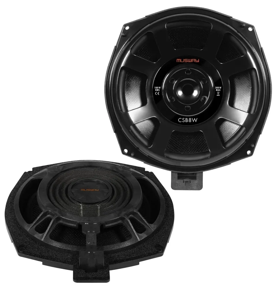 Musway CSB8W 8" subwoofer (par)