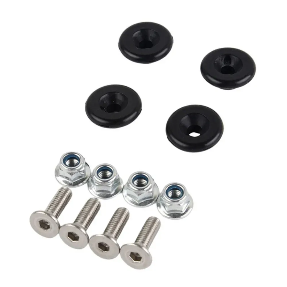 NightKist Motorcycle Bracket Bushing Pad, Universal Rear Luggage Plastic Spacer
