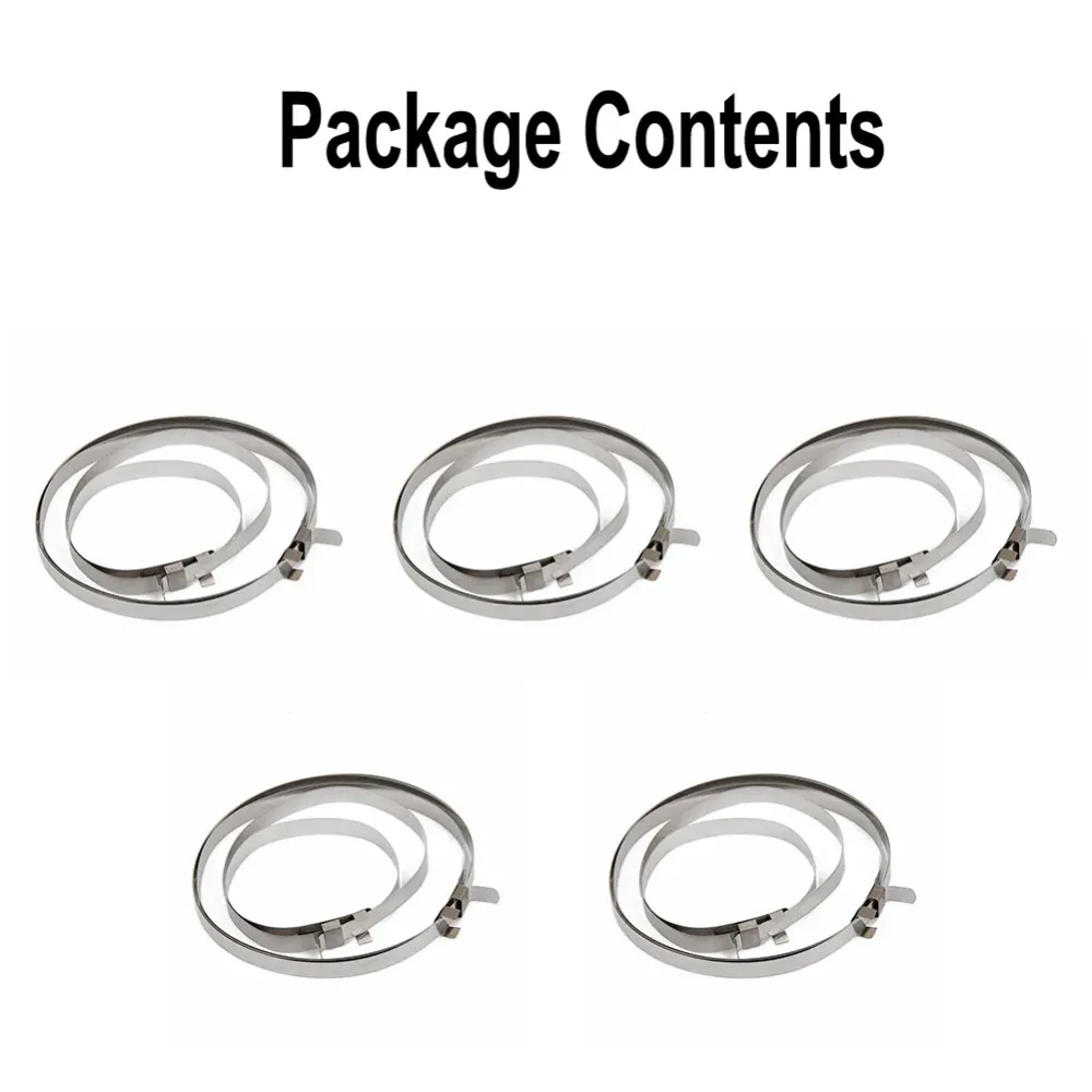 Nightkist Universal CV Joint Crimp Clamp Kit, Stainless Steel Clips Car Axle