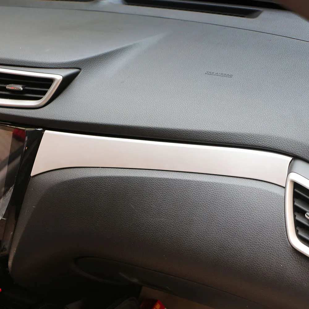 Nissan X-Trail T32 ABS Chrome Glove Box Trim, Storage Box Decoration