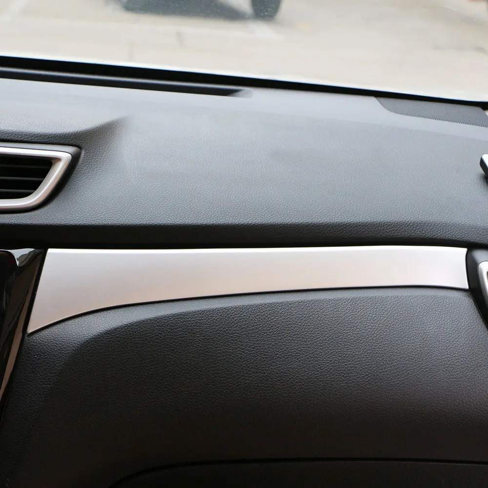 Nissan X-Trail T32 ABS Chrome Glove Box Trim, Storage Box Decoration