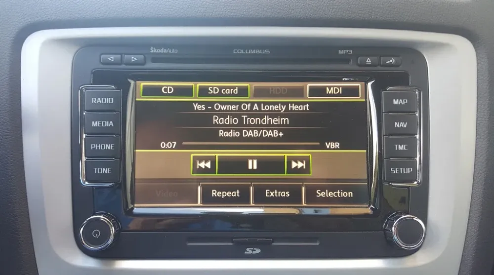 norDAB Premium DAB-integrering VW/Skoda+