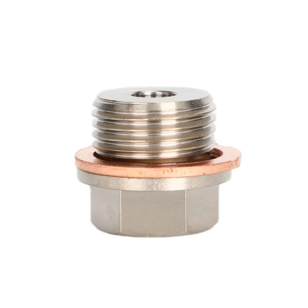 1/8" NPT til M18x1.5 hann trykktemperaturmåler senderadapter generisk
